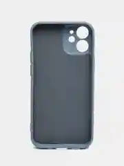 Серый чехол iPhone 11 13 12 Pro Mini силиконовый ( Айфон Про Мини )