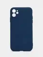 Темно-синий чехол iPhone 11 13 12 Pro Mini силиконовый ( Айфон Про Мини )
