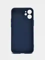 Темно-синий чехол iPhone 11 13 12 Pro Mini силиконовый ( Айфон Про Мини )