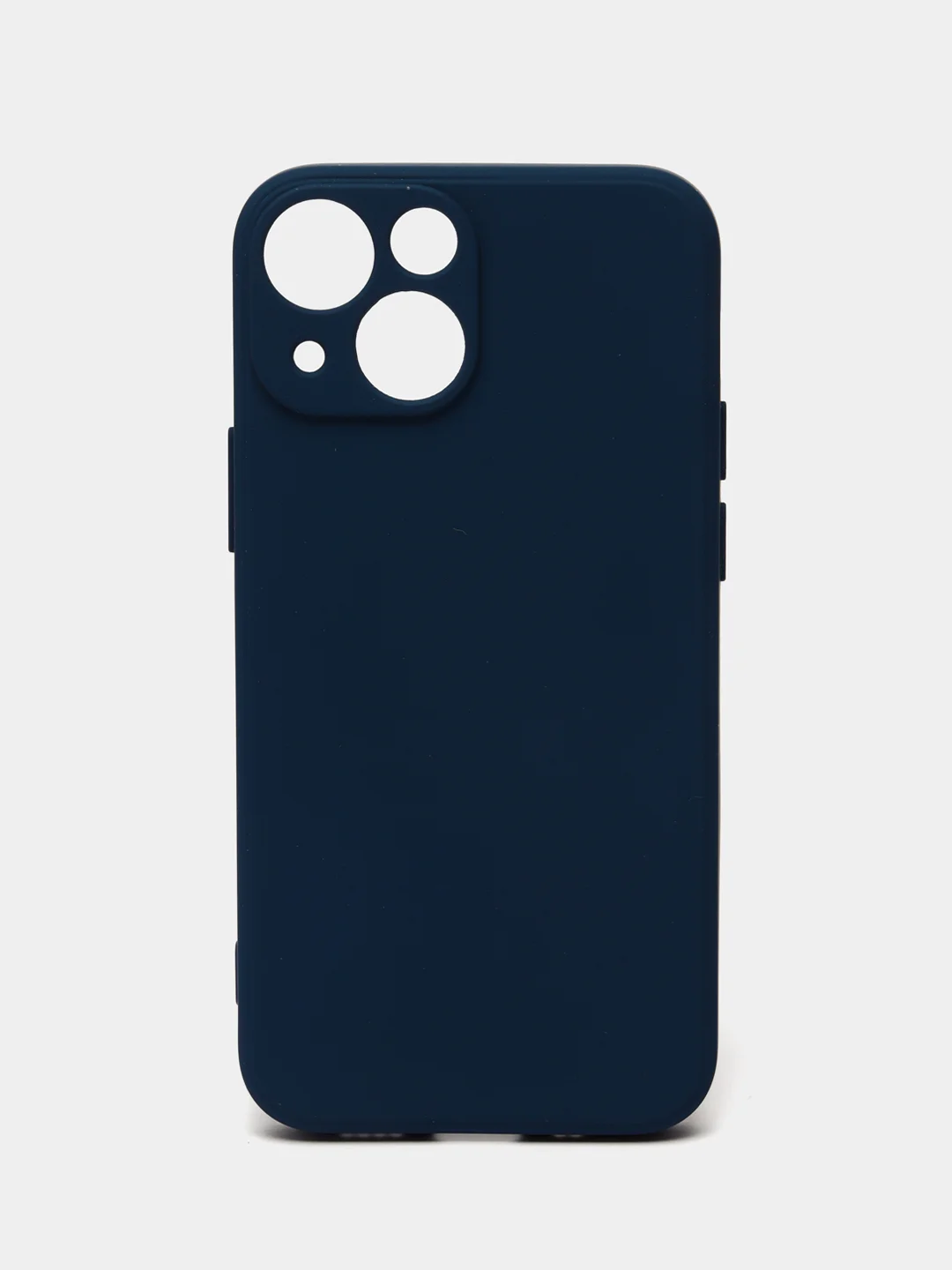 Темно-синий чехол iPhone 11 13 12 Pro Mini силиконовый ( Айфон Про Мини )