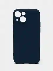 Темно-синий чехол iPhone 11 13 12 Pro Mini силиконовый ( Айфон Про Мини )