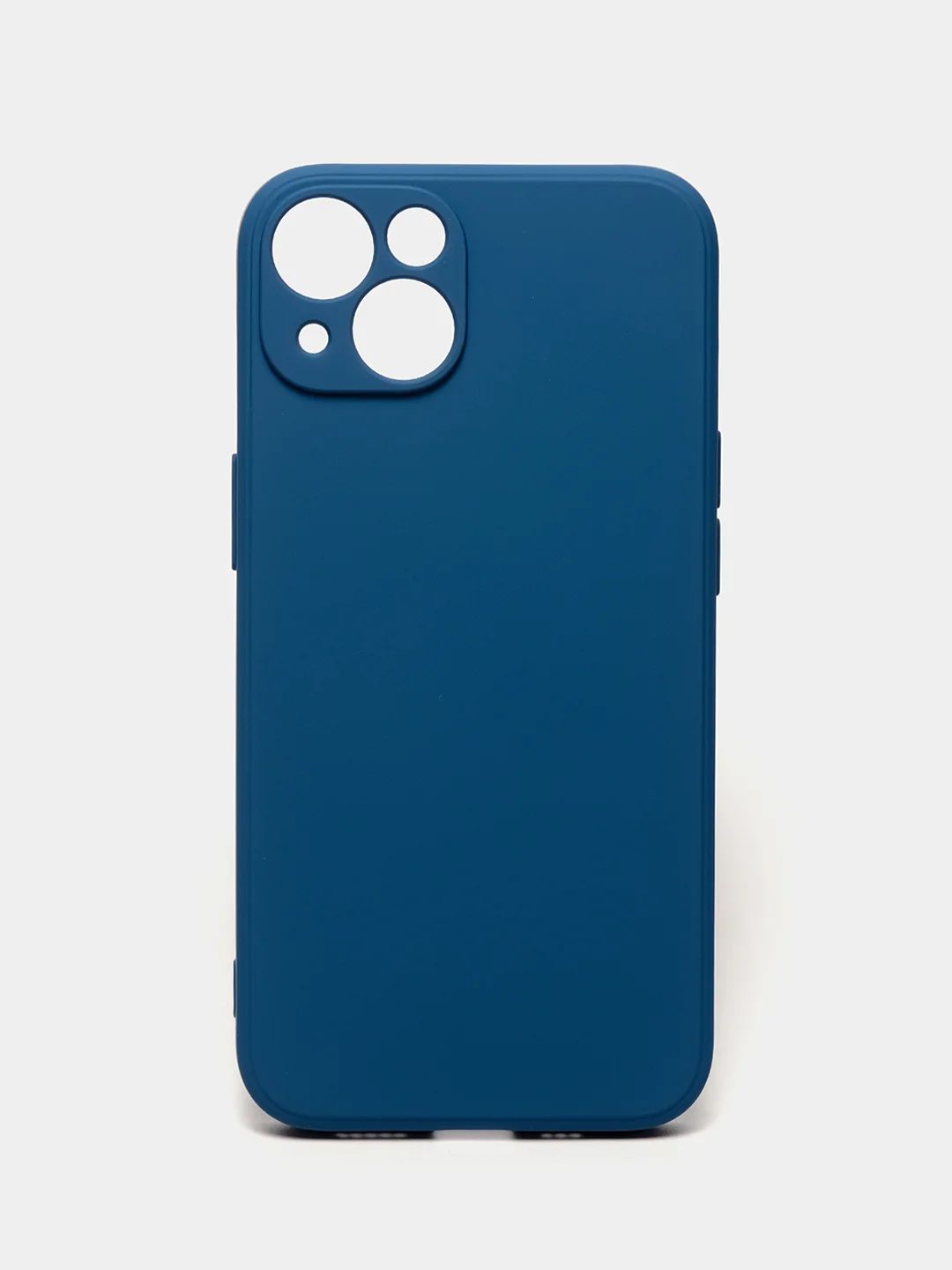 Темно-синий чехол iPhone 11 13 12 Pro Mini силиконовый ( Айфон Про Мини )