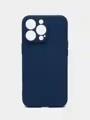 Темно-синий чехол iPhone 11 13 12 Pro Mini силиконовый ( Айфон Про Мини )