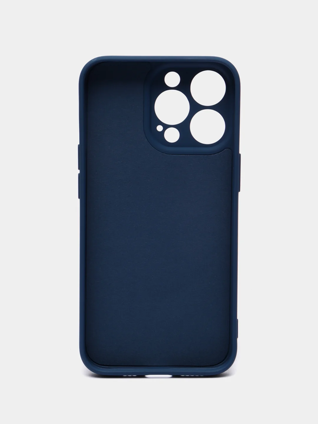 Темно-синий чехол iPhone 11 13 12 Pro Mini силиконовый ( Айфон Про Мини )