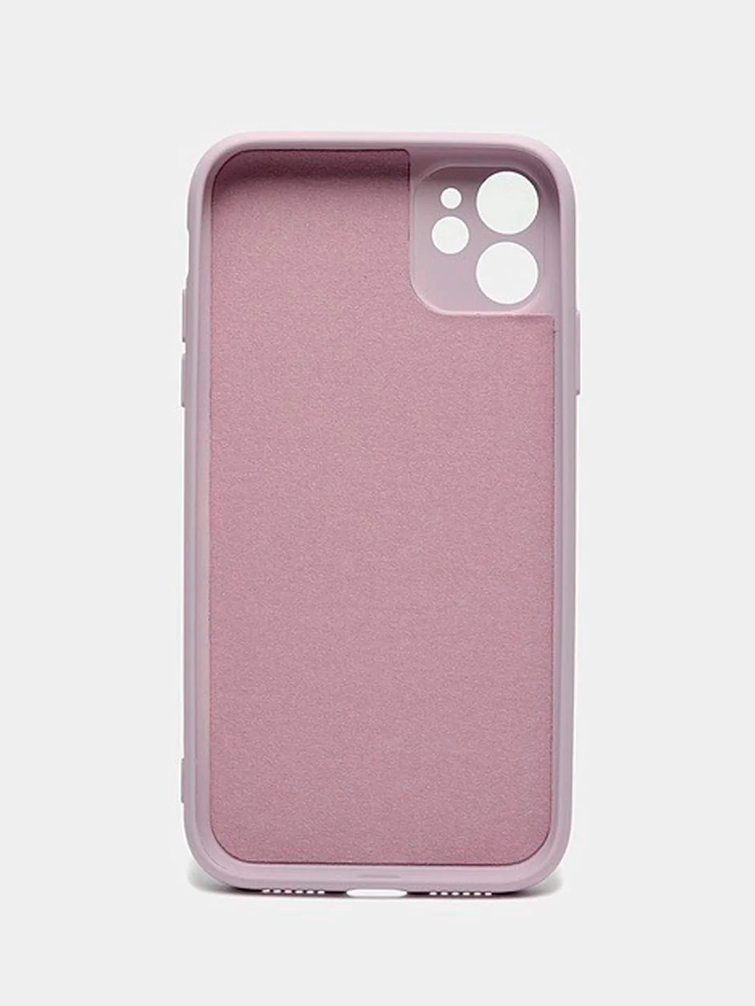 Лавандовый чехол iPhone 11 13 12 Pro Mini силиконовый ( Айфон Про Мини )