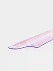 Лекало портновское метрическое "Сабля", прозрачное, толщина 0,5 мм, 60 х 7 см