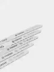 Набор пилок для лобзика ТУНДРА, HSS, по металлу, 50/75 х 0.8 - 1.2 - 2 мм, 5 штук