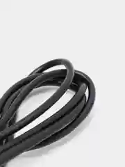 Угольный дата-кабель Denmen D01T Type-C, 2.4A, 1 м, с быстрой зарядкой черный