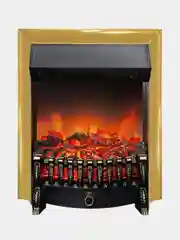 Очаг электрокамина RealFlame Fobos Lux, золотой, с обогревателем