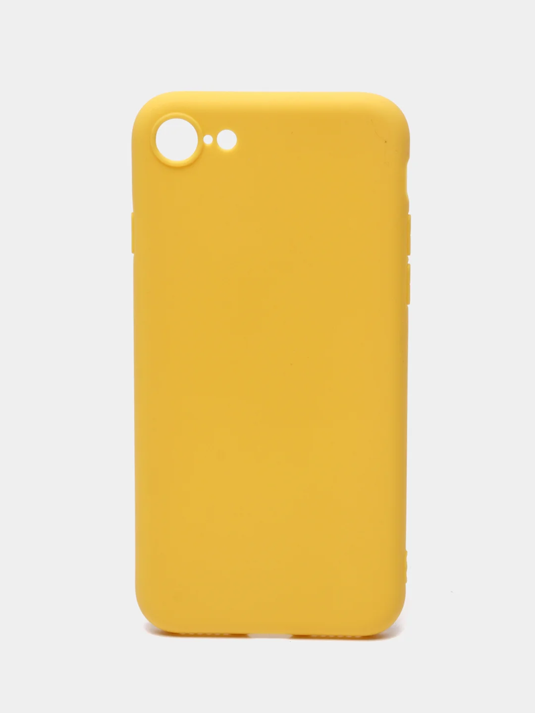 Желтый чехол iPhone 11 14 13 12 Pro Mini Plus XR 7 8 SE 2020 силиконовый (Айфон ХР Про Мини Плюс)