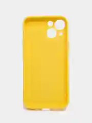 Желтый чехол iPhone 11 14 13 12 Pro Mini Plus XR 7 8 SE 2020 силиконовый (Айфон ХР Про Мини Плюс)