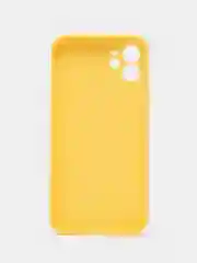 Желтый чехол iPhone 11 14 13 12 Pro Mini Plus XR 7 8 SE 2020 силиконовый (Айфон ХР Про Мини Плюс)