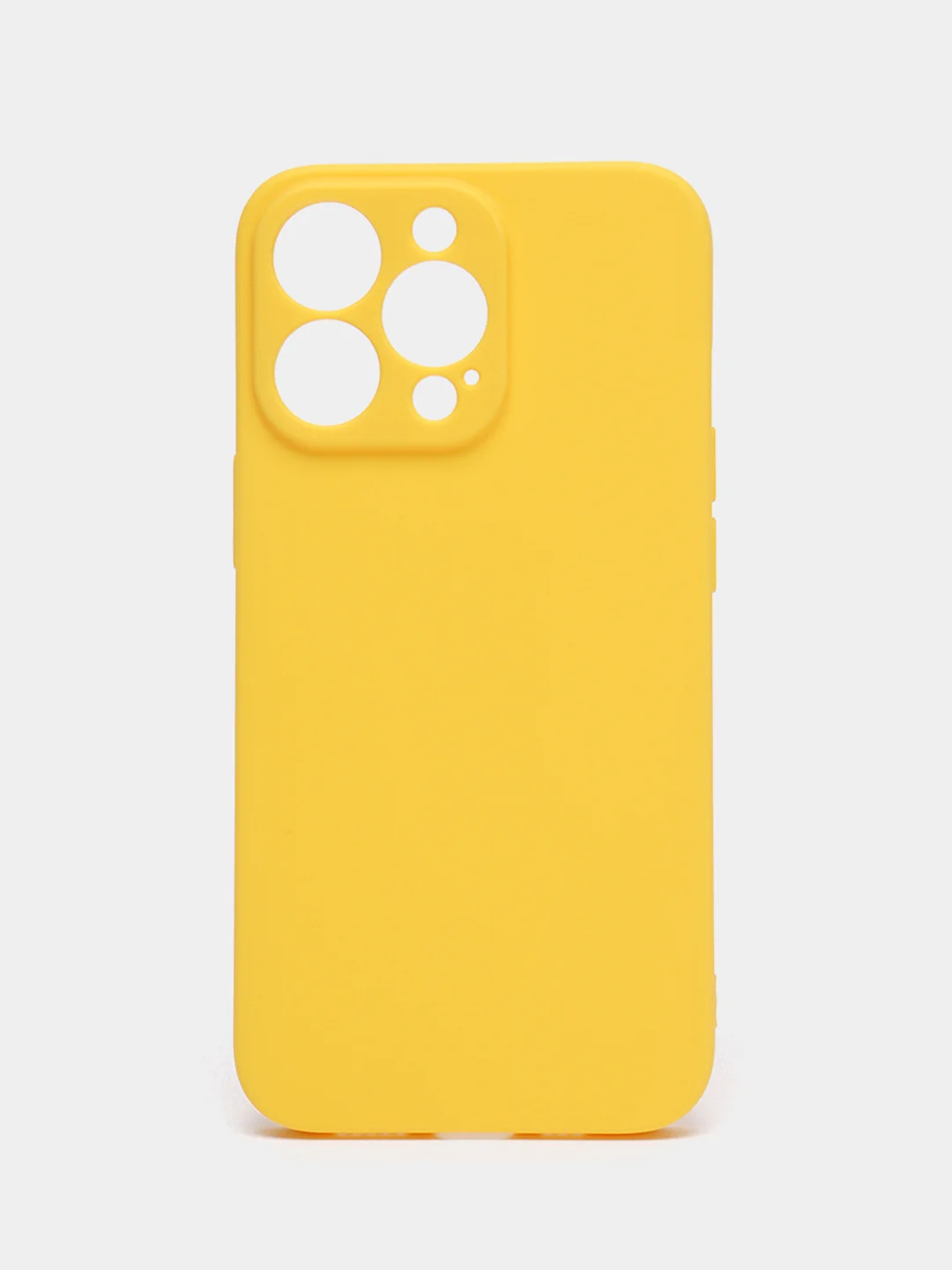 Желтый чехол iPhone 11 14 13 12 Pro Mini Plus XR 7 8 SE 2020 силиконовый (Айфон ХР Про Мини Плюс)
