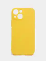 Желтый чехол iPhone 11 14 13 12 Pro Mini Plus XR 7 8 SE 2020 силиконовый (Айфон ХР Про Мини Плюс)