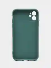 Зеленый чехол iPhone 11 14 13 12 Pro Mini Plus XR 7 8 SE 2020 силиконовый (Айфон ХР Про Мини Плюс)