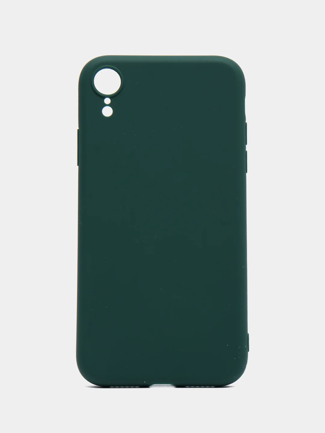 Зеленый чехол iPhone 11 14 13 12 Pro Mini Plus XR 7 8 SE 2020 силиконовый (Айфон ХР Про Мини Плюс)