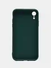Зеленый чехол iPhone 11 14 13 12 Pro Mini Plus XR 7 8 SE 2020 силиконовый (Айфон ХР Про Мини Плюс)