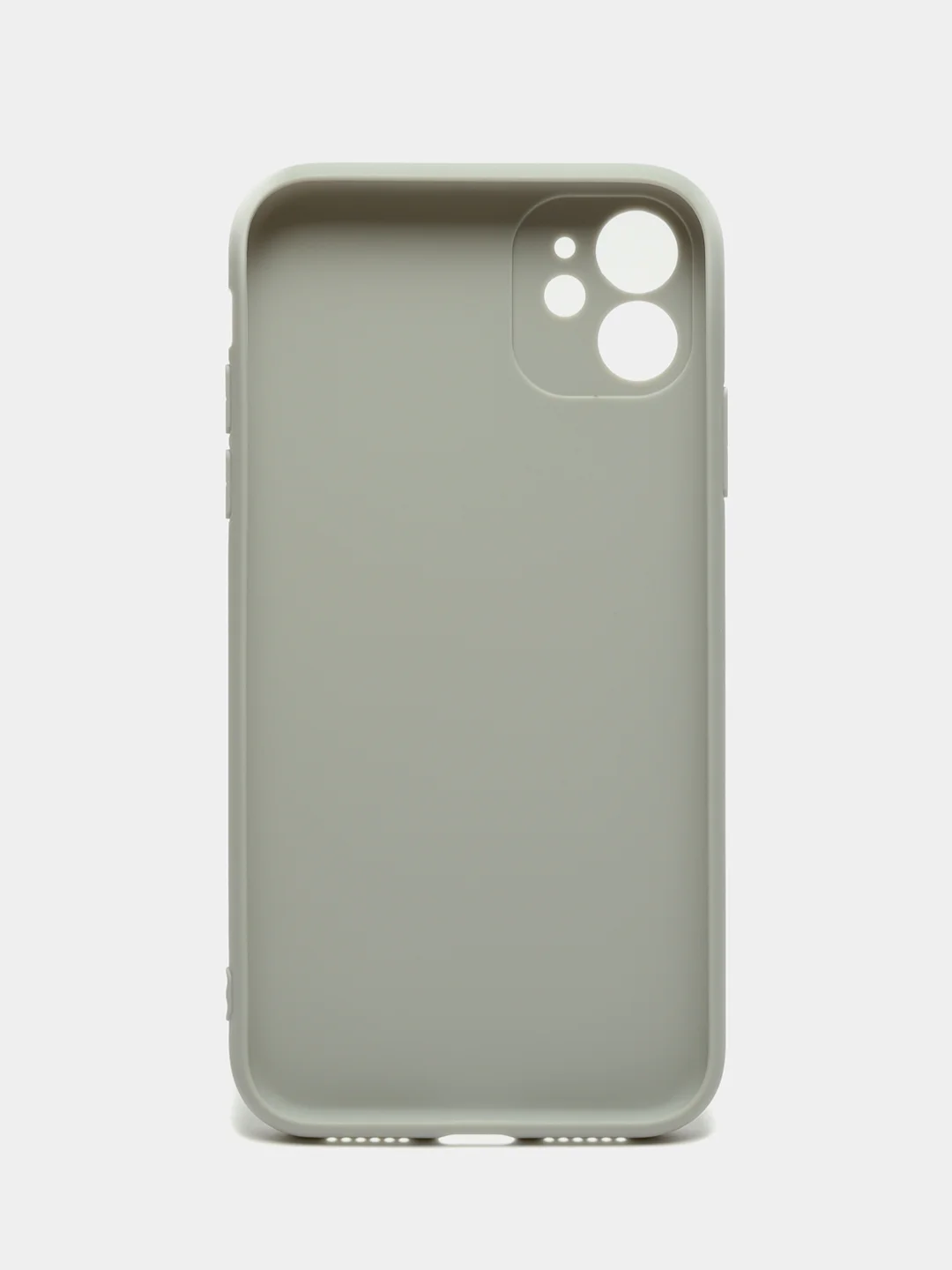 Серый чехол iPhone 11 14 13 12 Pro Mini Plus XR 7 8 SE 2020 силиконовый (Айфон ХР Про Мини Плюс)