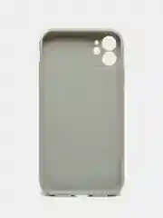 Серый чехол iPhone 11 14 13 12 Pro Mini Plus XR 7 8 SE 2020 силиконовый (Айфон ХР Про Мини Плюс)