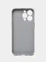Серый чехол iPhone 11 14 13 12 Pro Mini Plus XR 7 8 SE 2020 силиконовый (Айфон ХР Про Мини Плюс)
