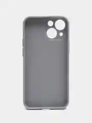 Серый чехол iPhone 11 14 13 12 Pro Mini Plus XR 7 8 SE 2020 силиконовый (Айфон ХР Про Мини Плюс)