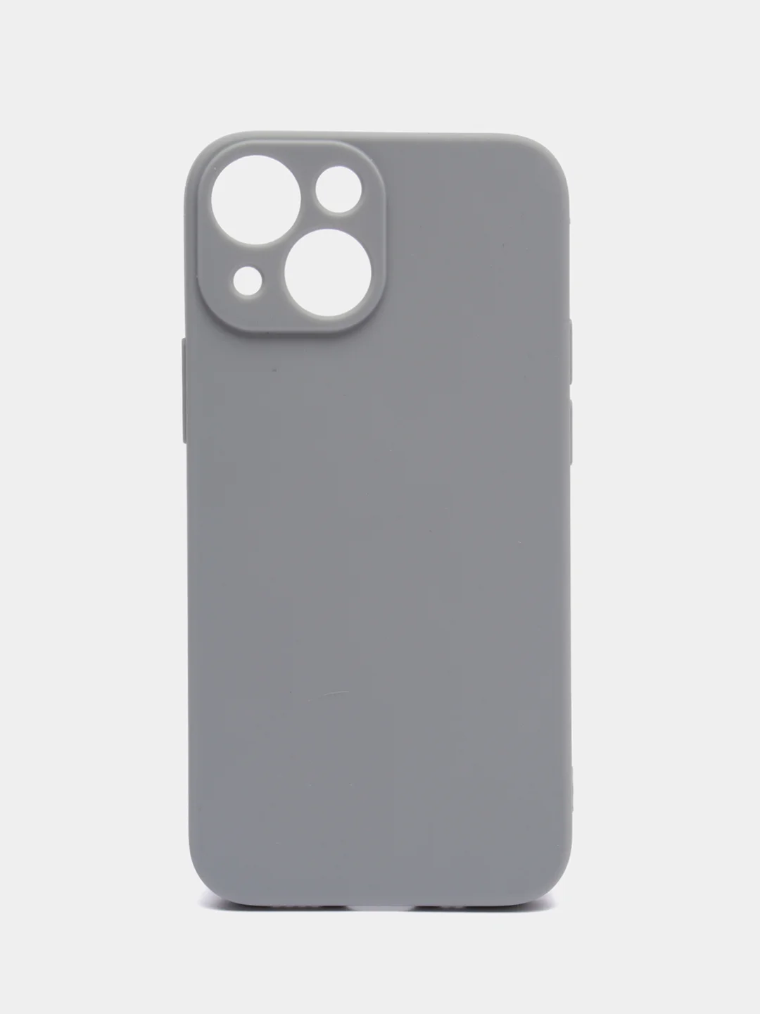 Серый чехол iPhone 11 14 13 12 Pro Mini Plus XR 7 8 SE 2020 силиконовый (Айфон ХР Про Мини Плюс)