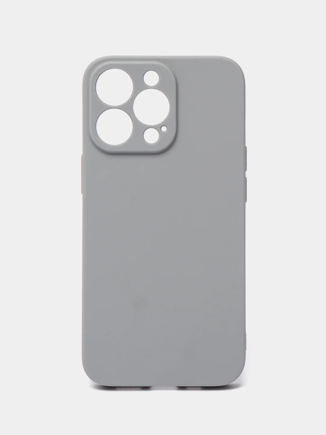 Серый чехол iPhone 11 14 13 12 Pro Mini Plus XR 7 8 SE 2020 силиконовый (Айфон ХР Про Мини Плюс)