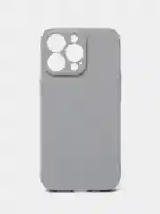 Серый чехол iPhone 11 14 13 12 Pro Mini Plus XR 7 8 SE 2020 силиконовый (Айфон ХР Про Мини Плюс)