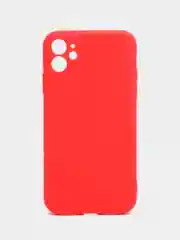 Красный чехол iPhone 11 14 13 12 Pro Mini Plus XR 7 8 SE 2020 силиконовый (Айфон ХР Про Мини Плюс)