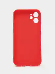 Красный чехол iPhone 11 14 13 12 Pro Mini Plus XR 7 8 SE 2020 силиконовый (Айфон ХР Про Мини Плюс)