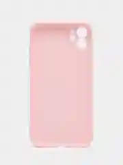 Розовый чехол iPhone 11 14 13 12 Pro Mini Plus XR 7 8 SE 2020 силиконовый (Айфон ХР Про Мини Плюс)