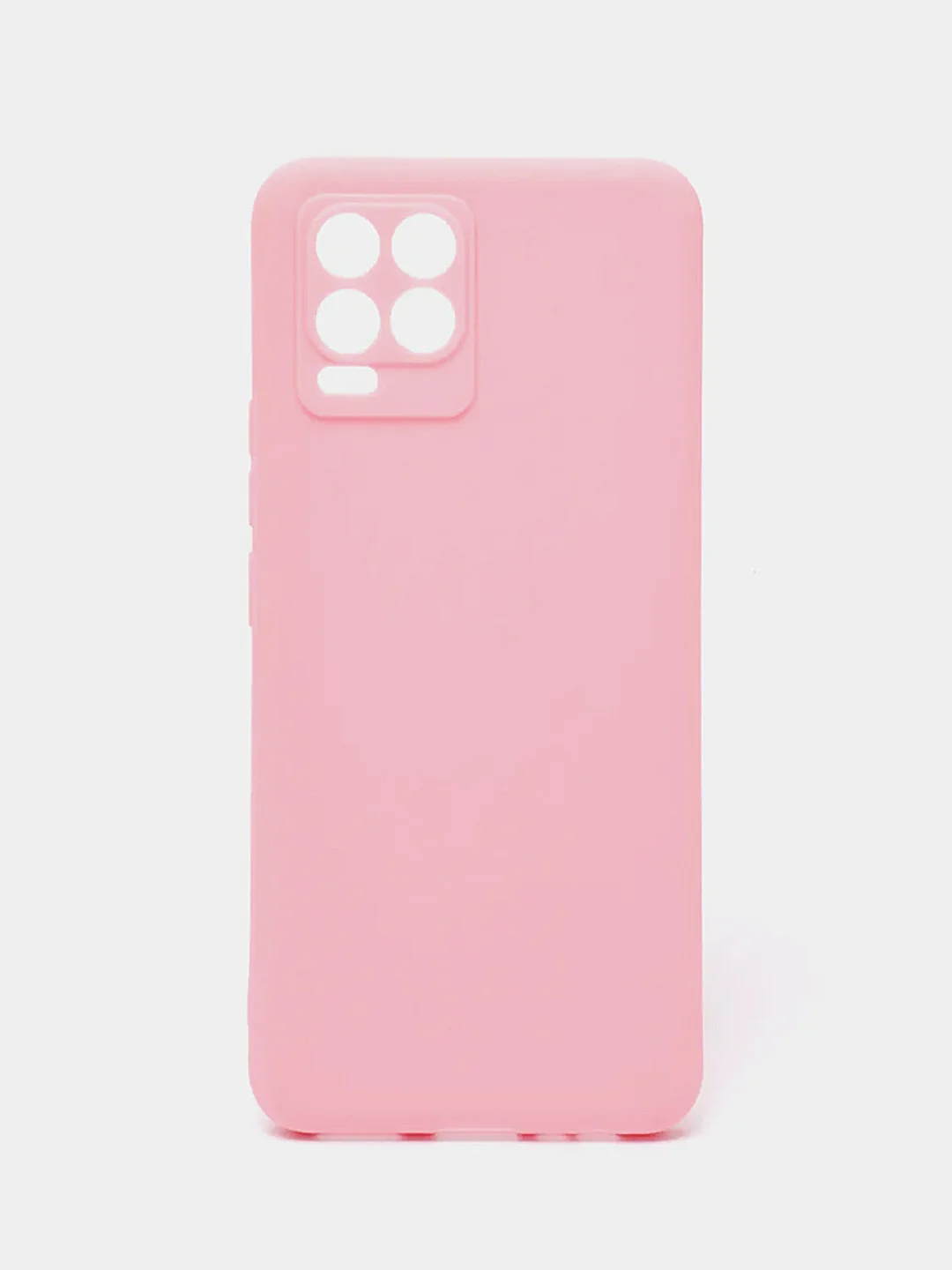 Розовый чехол для Realme 8 / 8 Pro, силиконовый