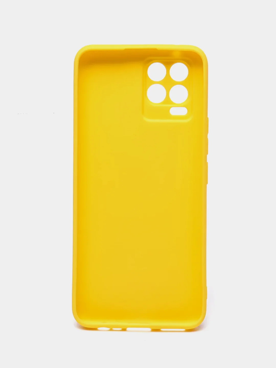 Желтый чехол для Realme 8 / 8 Pro, силиконовый