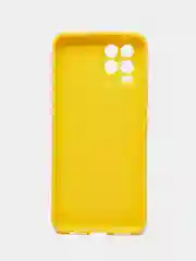 Желтый чехол для Realme 8 / 8 Pro, силиконовый