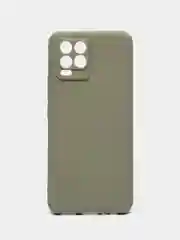 Серый чехол для Realme 8 / 8 Pro, силиконовый
