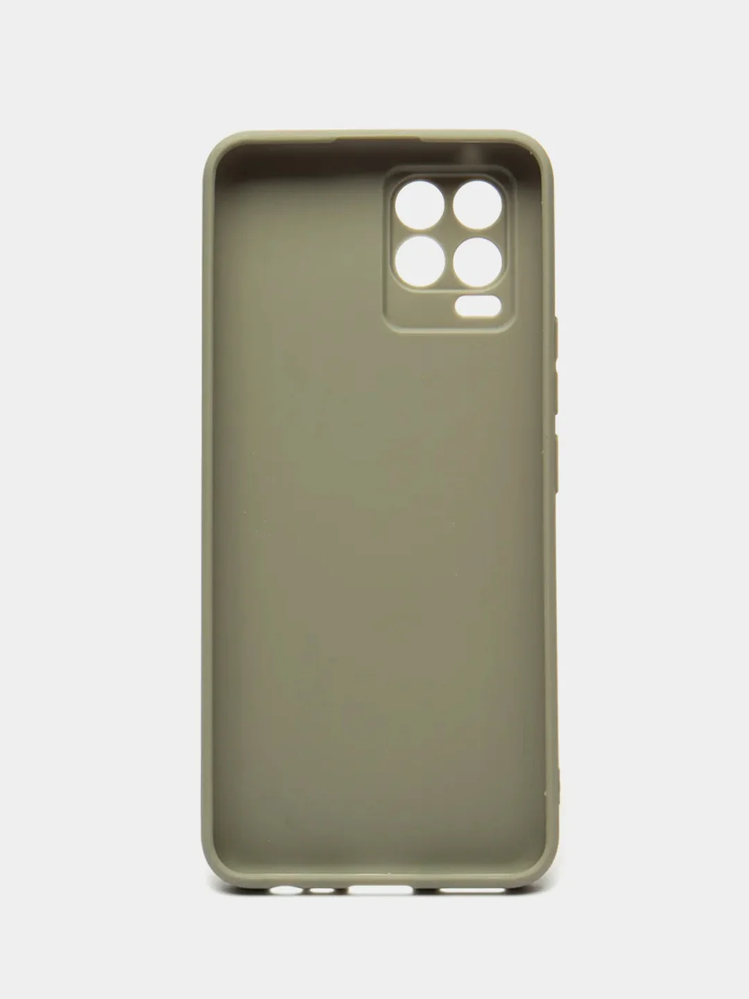 Серый чехол для Realme 8 / 8 Pro, силиконовый
