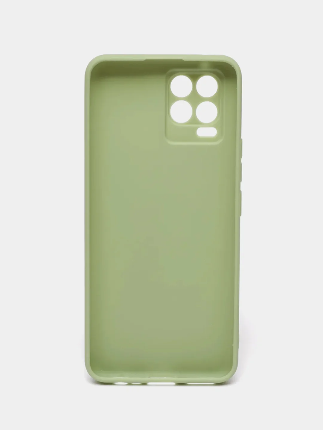 Оливковый чехол для Realme 8 / 8 Pro, силиконовый