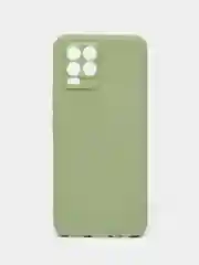 Оливковый чехол для Realme 8 / 8 Pro, силиконовый