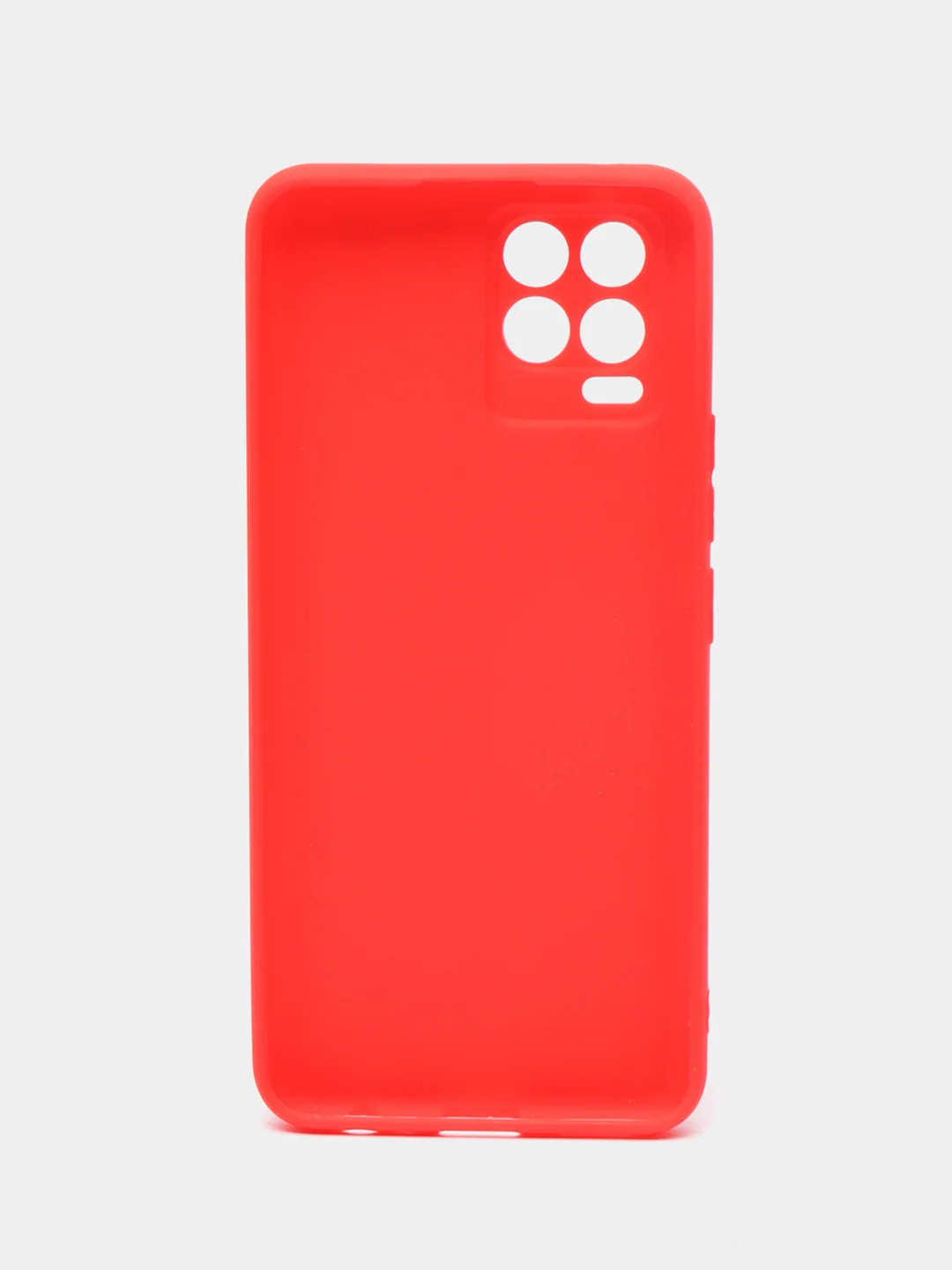 Красный чехол для Realme 8 / 8 Pro, силиконовый
