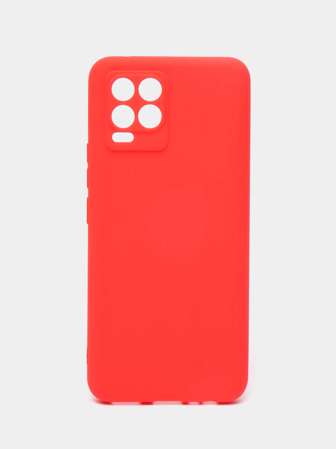 Красный чехол для Realme 8 / 8 Pro, силиконовый