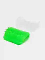 Салатовый расчёска чесалка угловая массажная щетка для кошек,собак,само вычёсывание