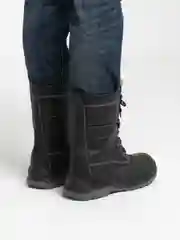 Ботинки с высоким берцем и натуральным мехом