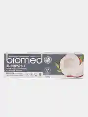Зубная паста BIOMED Superwhite, для чувствительной эмали, отбеливающая с кокосом, 100 г