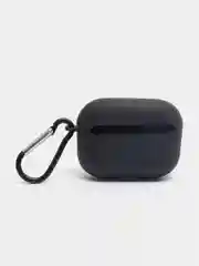 Прозрачный чехол для наушников Apple Airpods 1 / 2 / 3 / Pro силиконовый с карабином