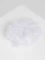 Бант белый праздничный для девочек