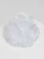 Молочный банты школьные, белые, на резинке,  на 1-е сентября