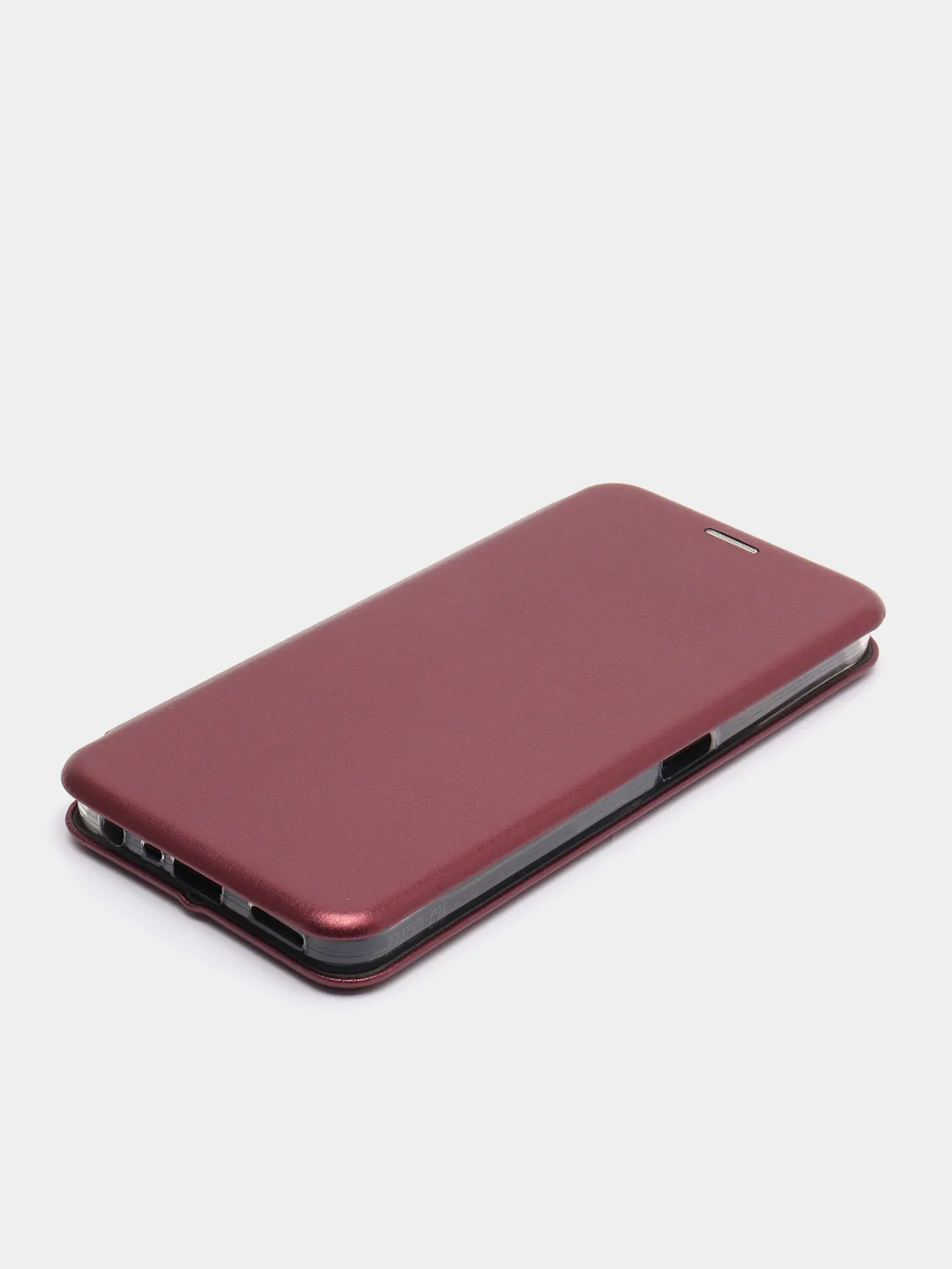 Багровый чехол-книжка для Realme C35
