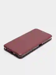Багровый чехол-книжка для Realme C35