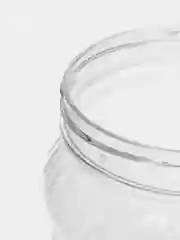 Желтый банка-ёмкость для сыпучих продуктов, с винтовой крышкой, 1.5 л
