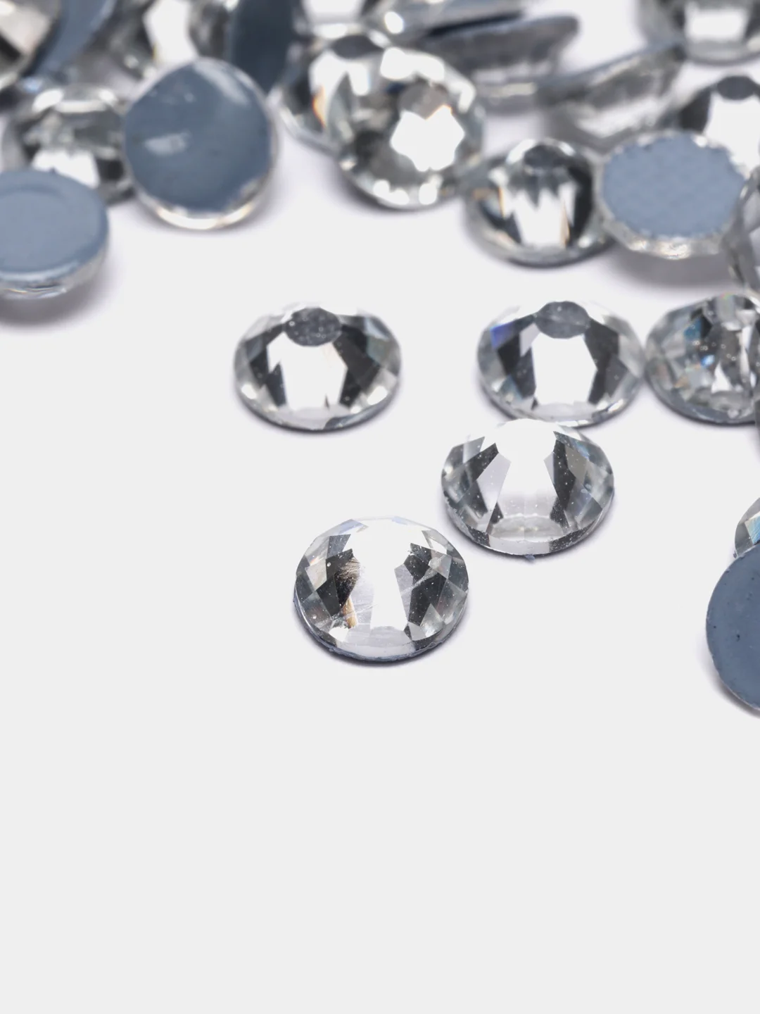 Термостразы Crystal ss12-ss40, стекло, горячая фиксация